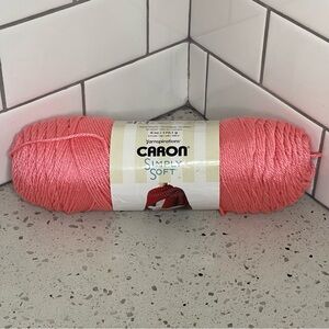 Yarnspirations Caron Acrylic Simply Soft Strawberry 315 yds